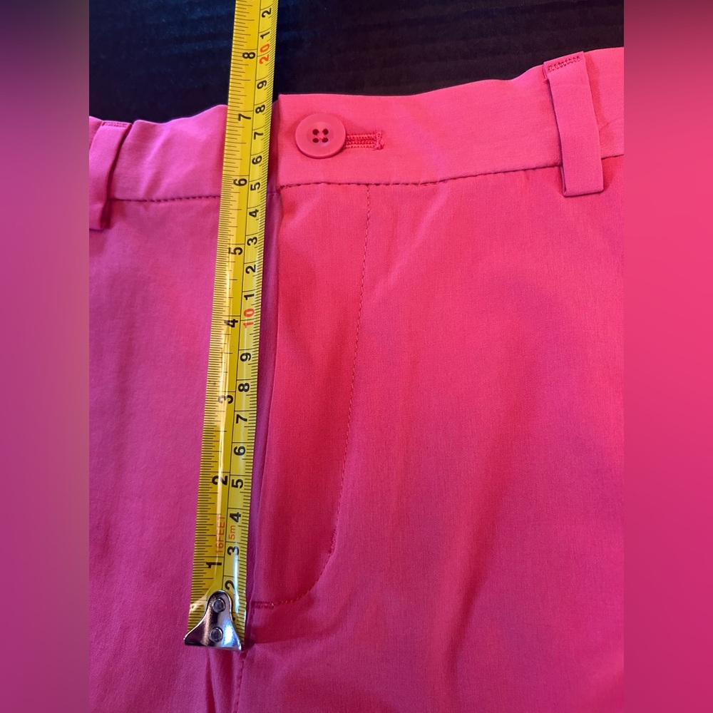 Vineyard Vines Boys Performance Shorts Adjustable Waist Size 14 Jetty Red Preppy - Picture 9 of 12